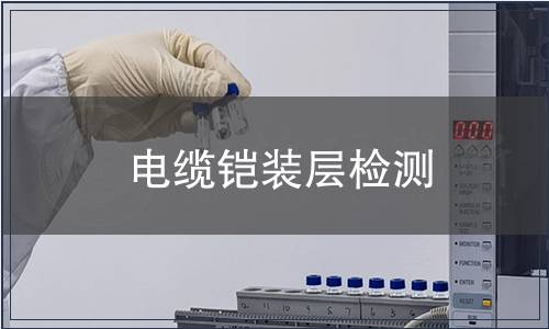 電纜鎧裝層檢測